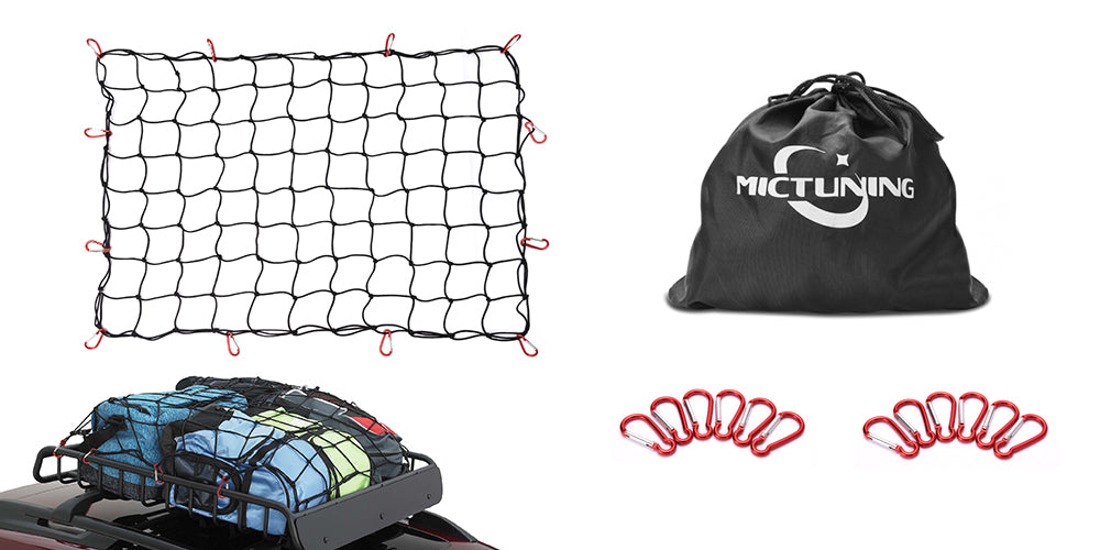 MICTUNING Bungee Cargo Net To Secure Your Items In Place