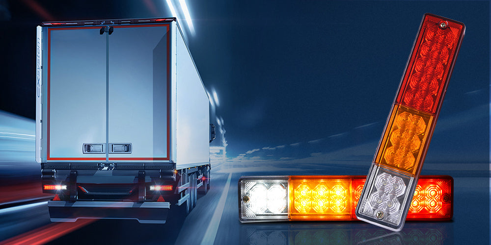 MICTUNING Trailer Tail Lights Bar Improve Safety On The Road