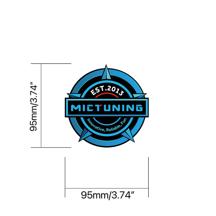 Mictuning Designs Stickers/Decals Set