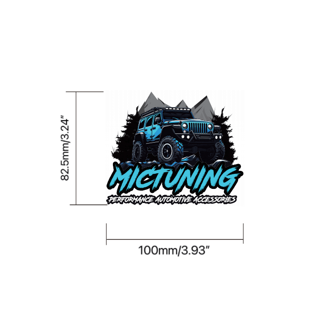 Mictuning Designs Stickers/Decals Set