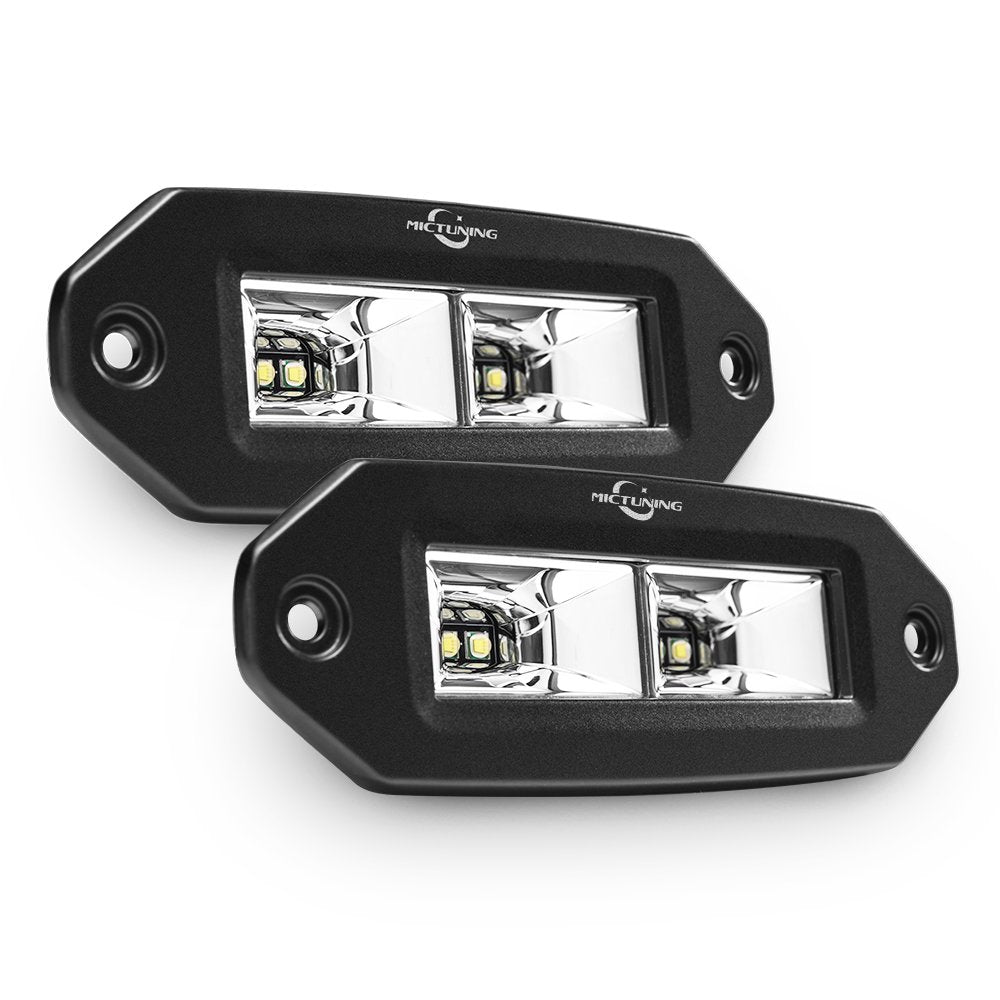 40W Flood  LED Work Light Bar, Off Road Backup Driving Lights Fog Lamp